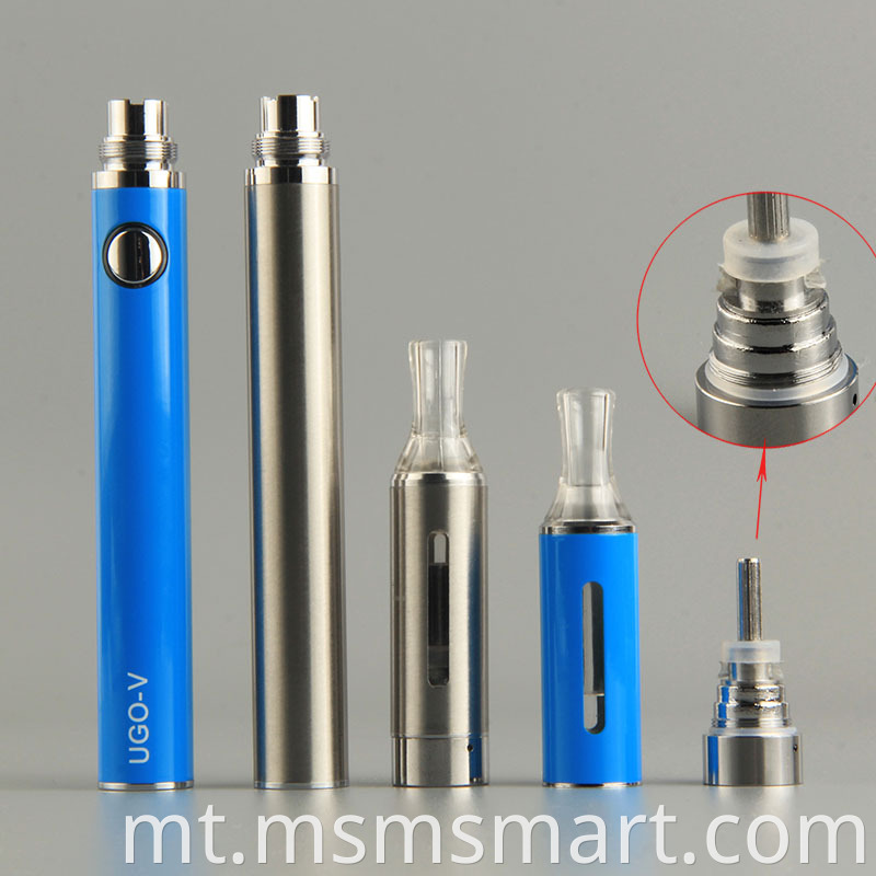 Fornitur Ċiniż 900mah MT3 atomizer kit tal-bidu tas-sigaretti elettroniċi mini e kit tal-vaporizzatur